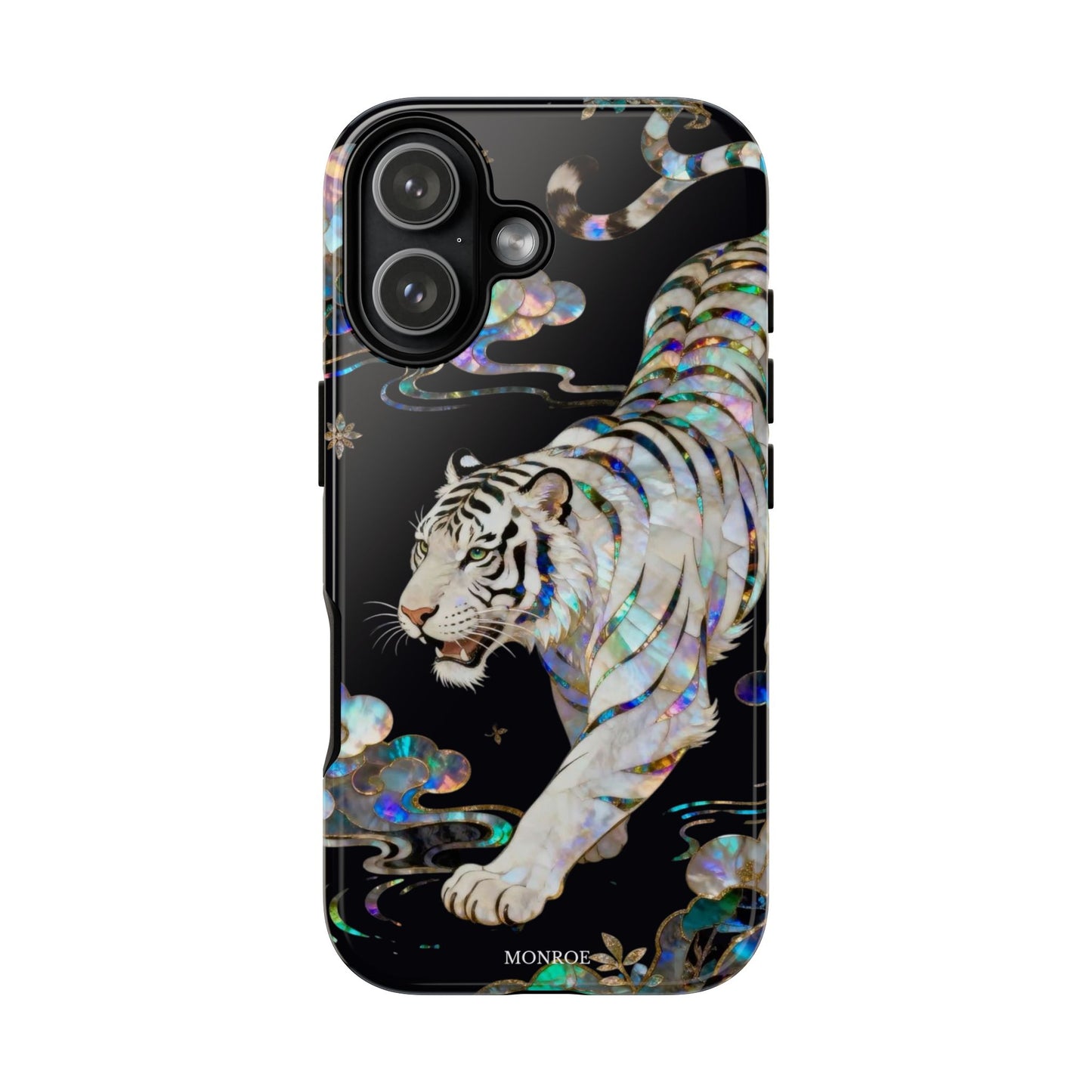 Iridescent White Tiger Tough Case