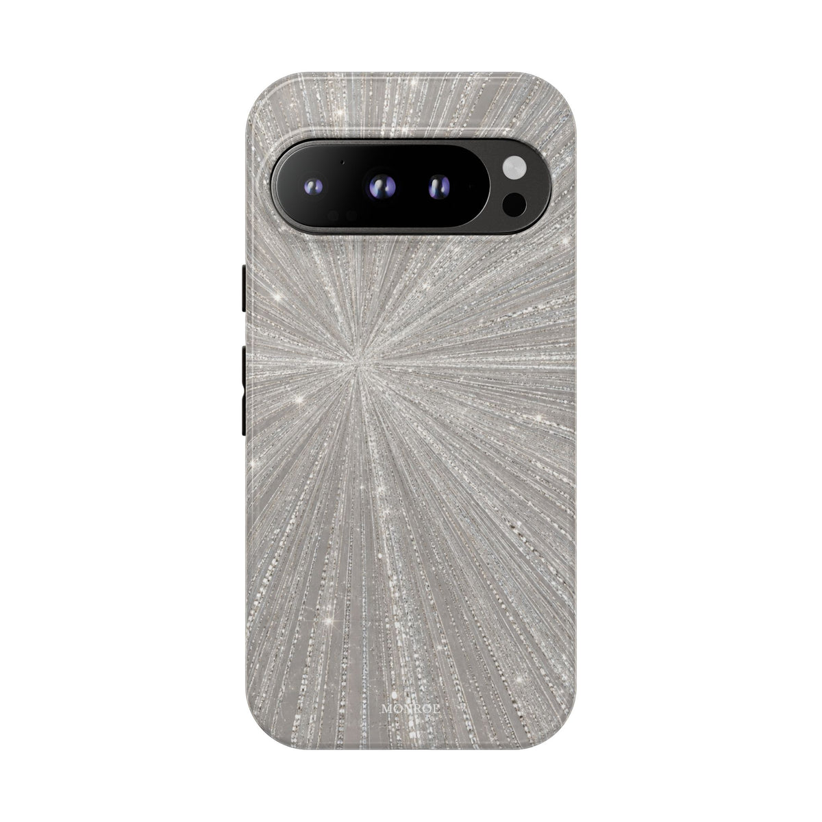 Sparkling Silver Burst Tough Case