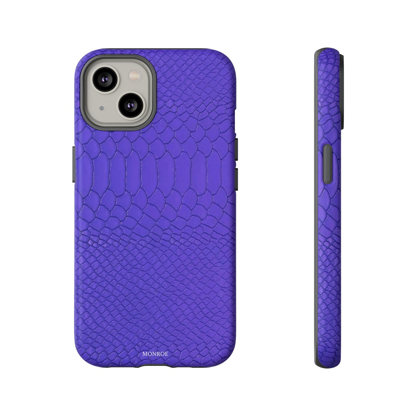 Dark Purple Snake Tough Case