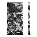 Black and Kiss Design Phone Case