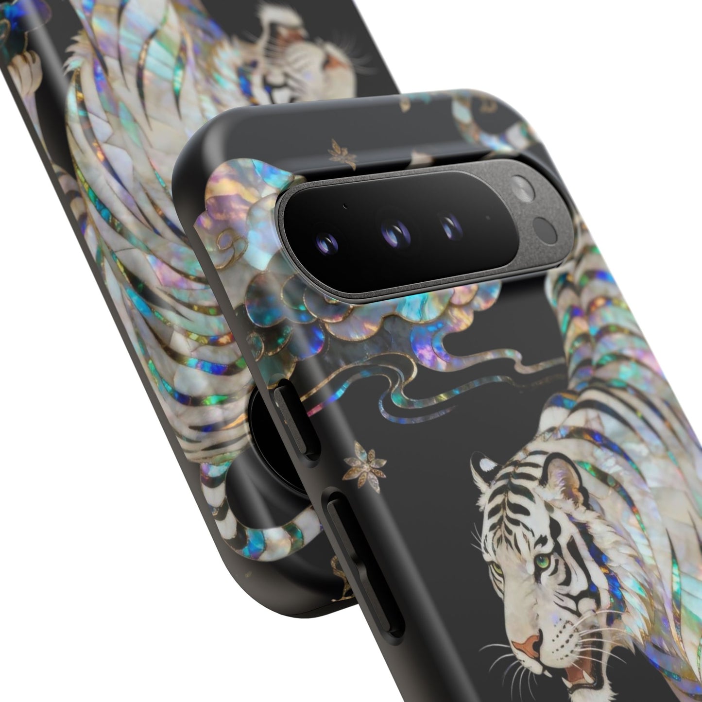 Iridescent White Tiger Tough Case