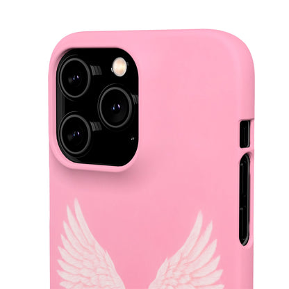 Pink Angel Wings Case