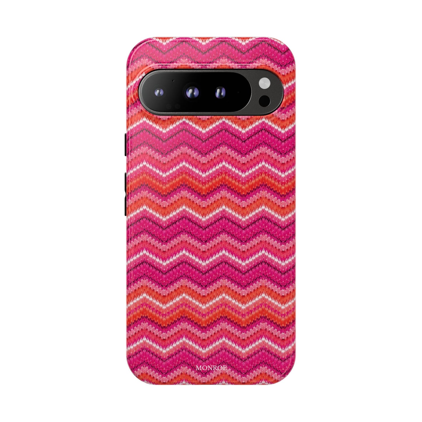 Pink Zigzag Tough Case