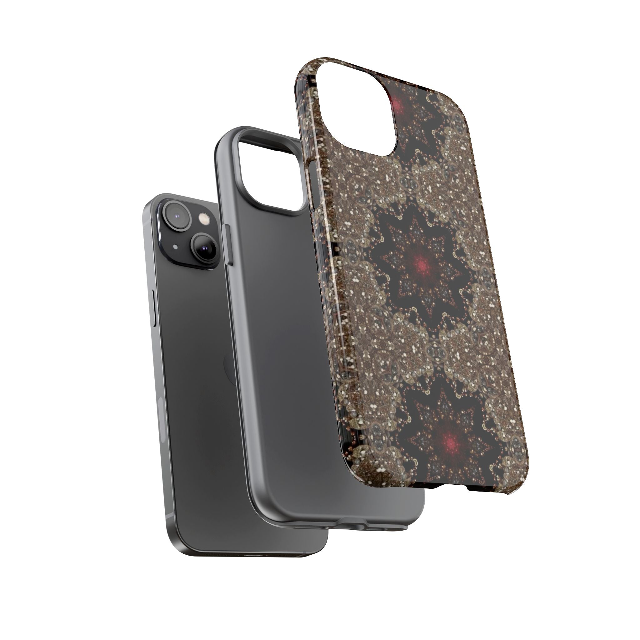 Brown Mandala Tough Protective Case