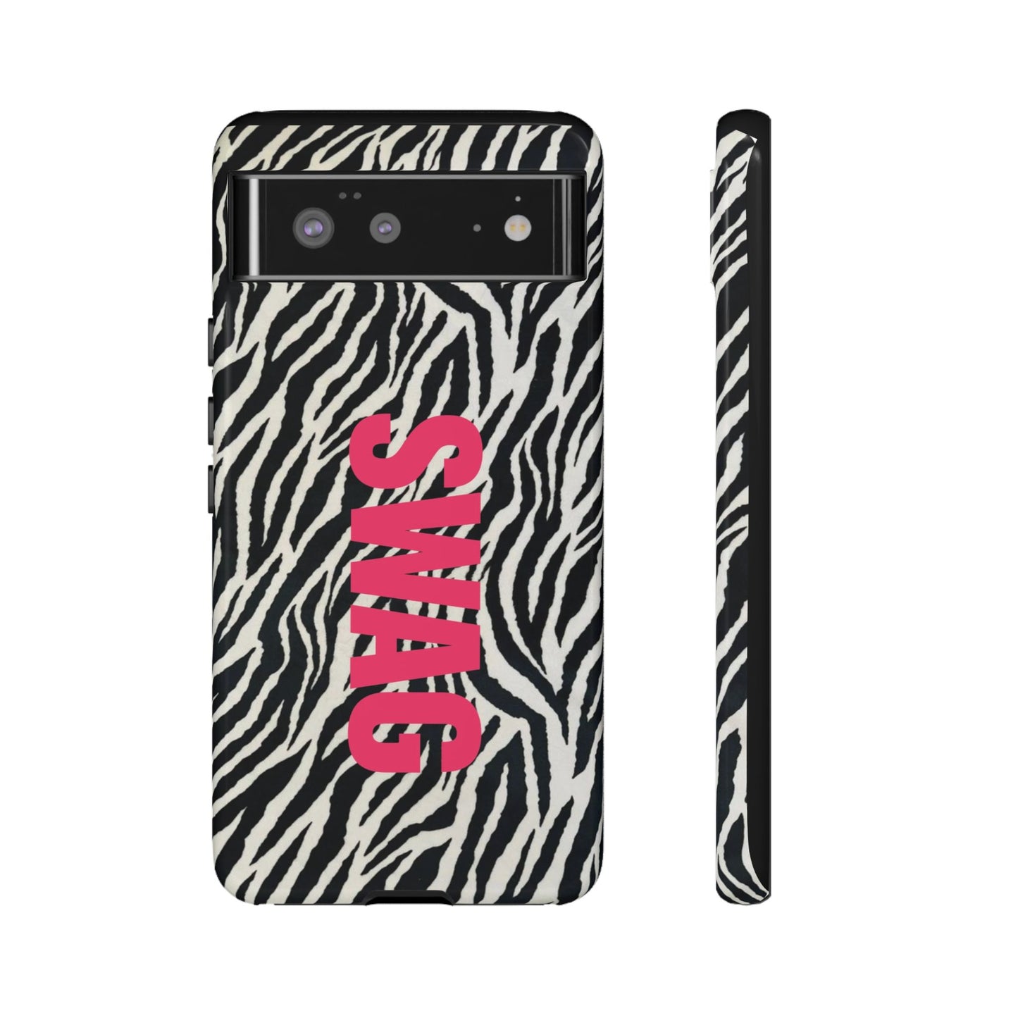 Zebra Print  "SWAG" Tough Case
