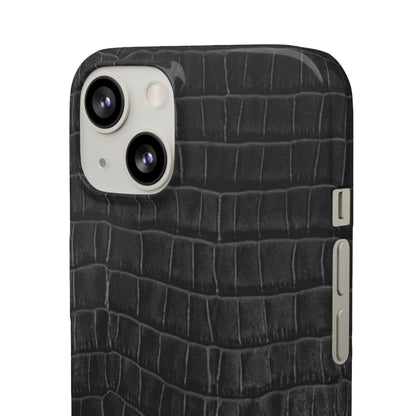 Black Croc Case