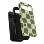 Clover Checker Tough Phone Case