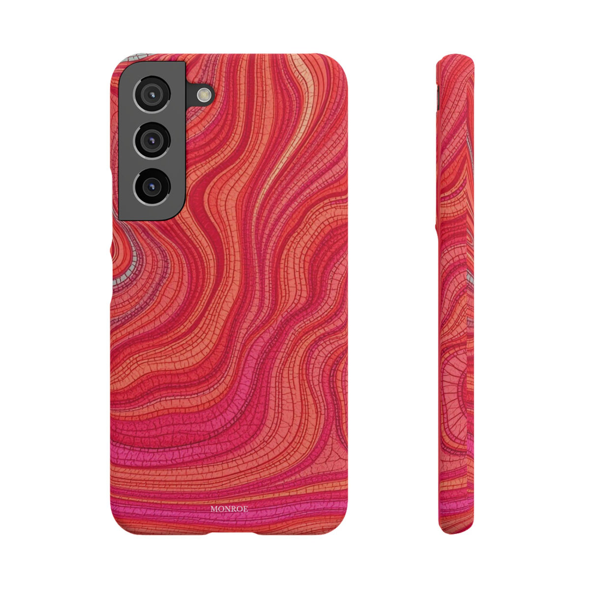 Retro Wavy Red Case