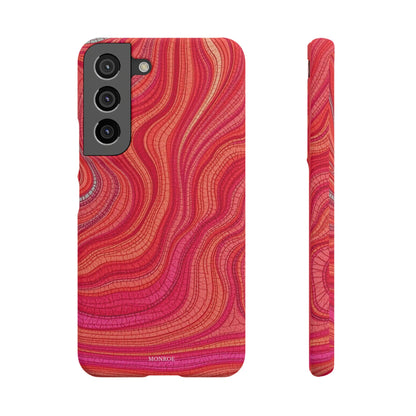 Retro Wavy Red Case