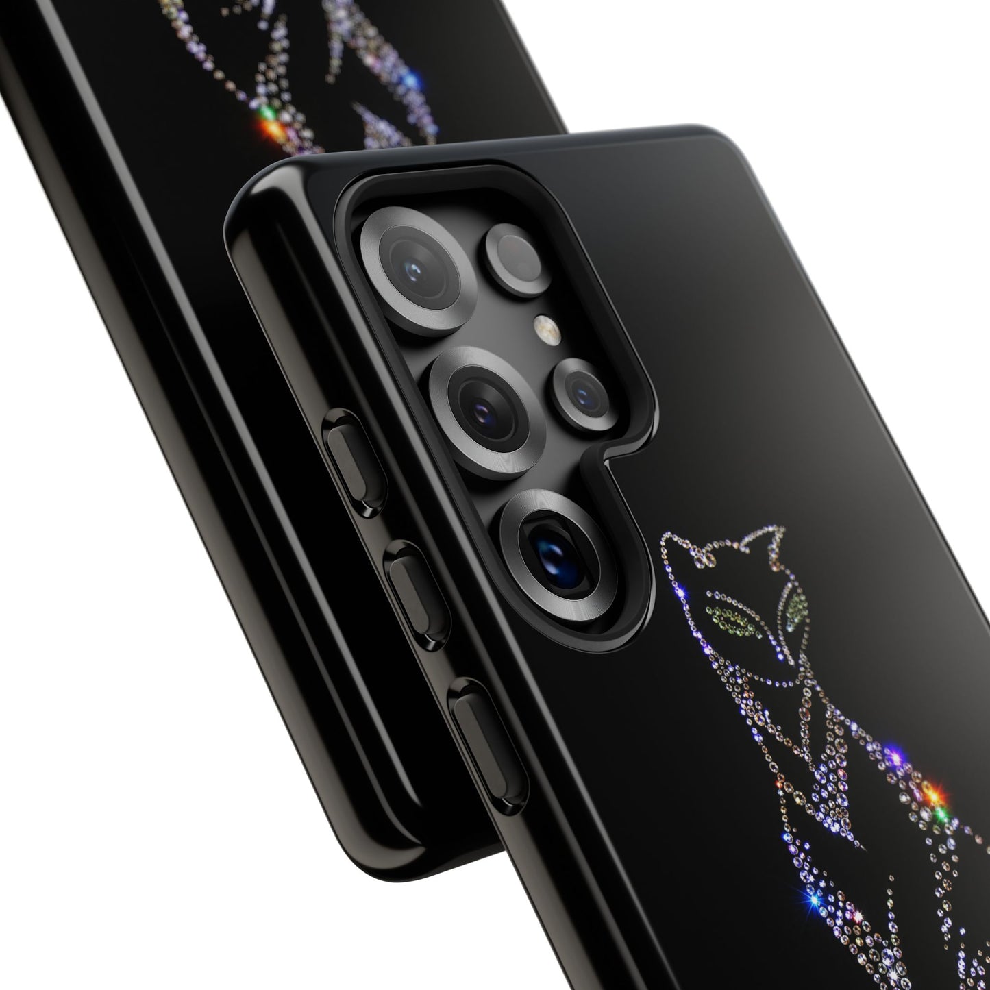 Rhinestone Cat Tough Case