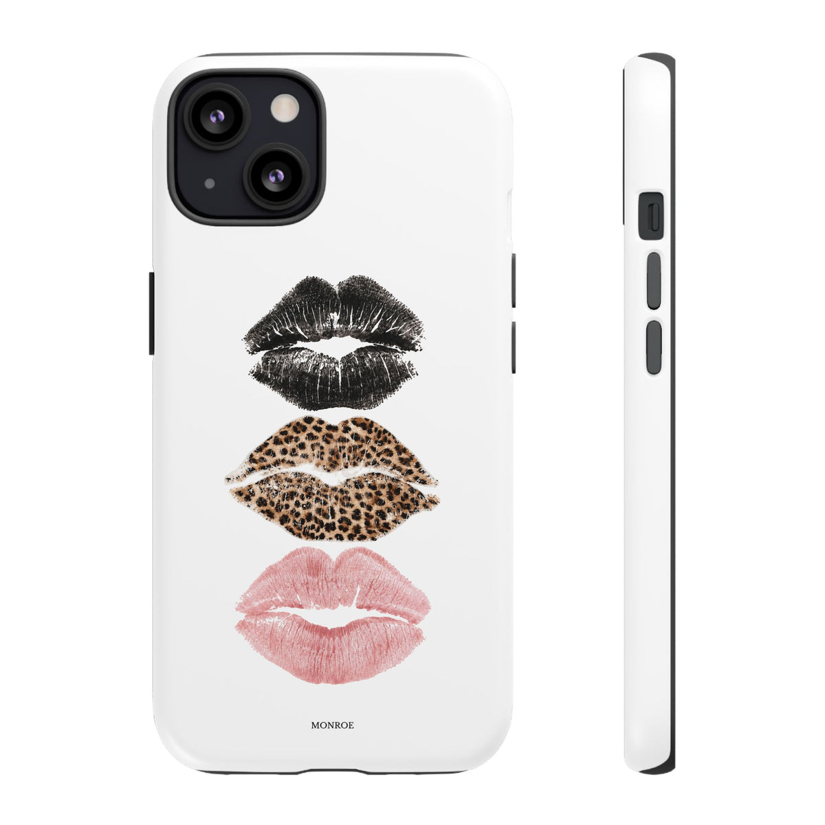 Leopard Glam Lip Tough Case