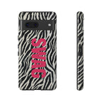'SWAG' Zebra Print Tough Case