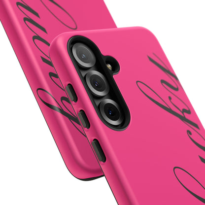 Hot Pink 'Lucky' Tough Case