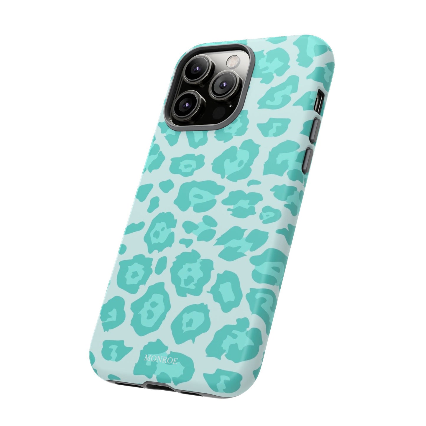 Teal Leopard Tough Case