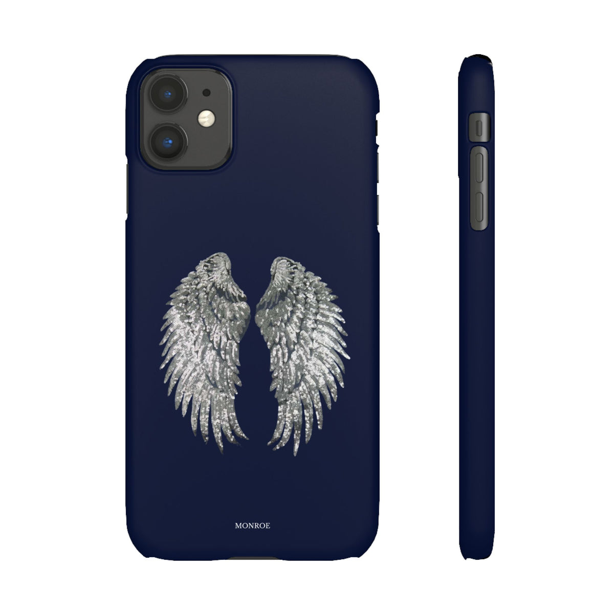 Navy Angel Wings Case