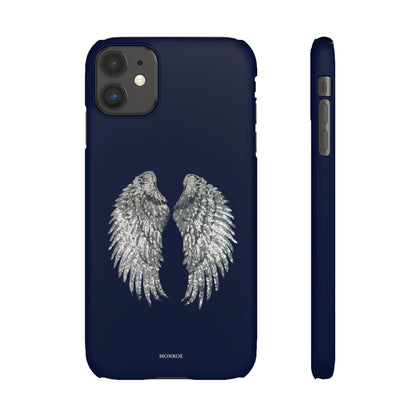 Navy Angel Wings Case