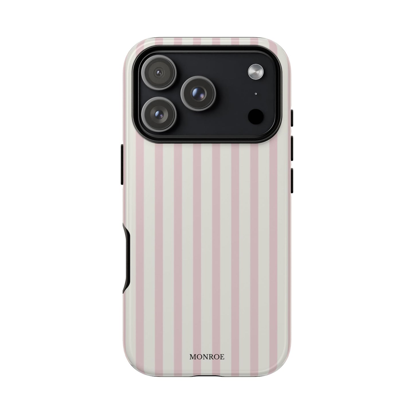 Light Pink Stripe Tough Phone Case