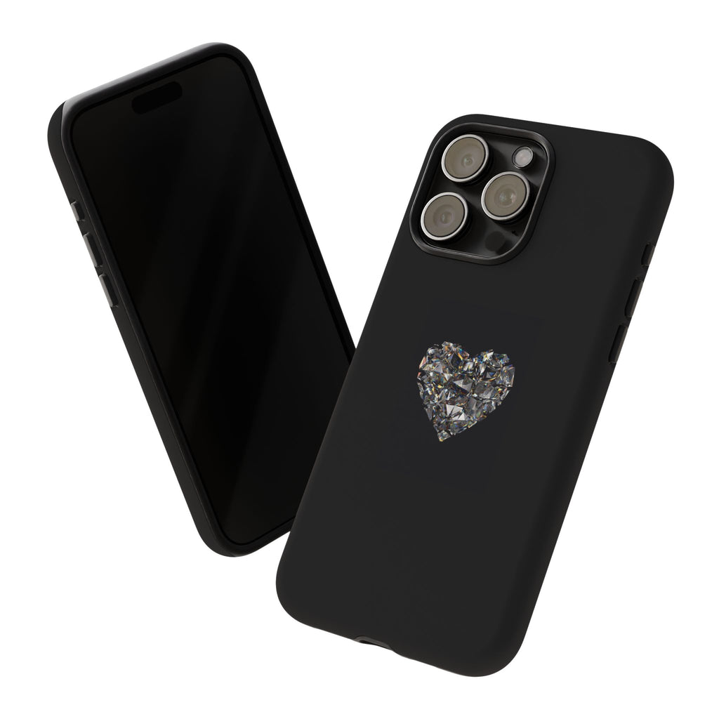 Crystal Heart Phone Case