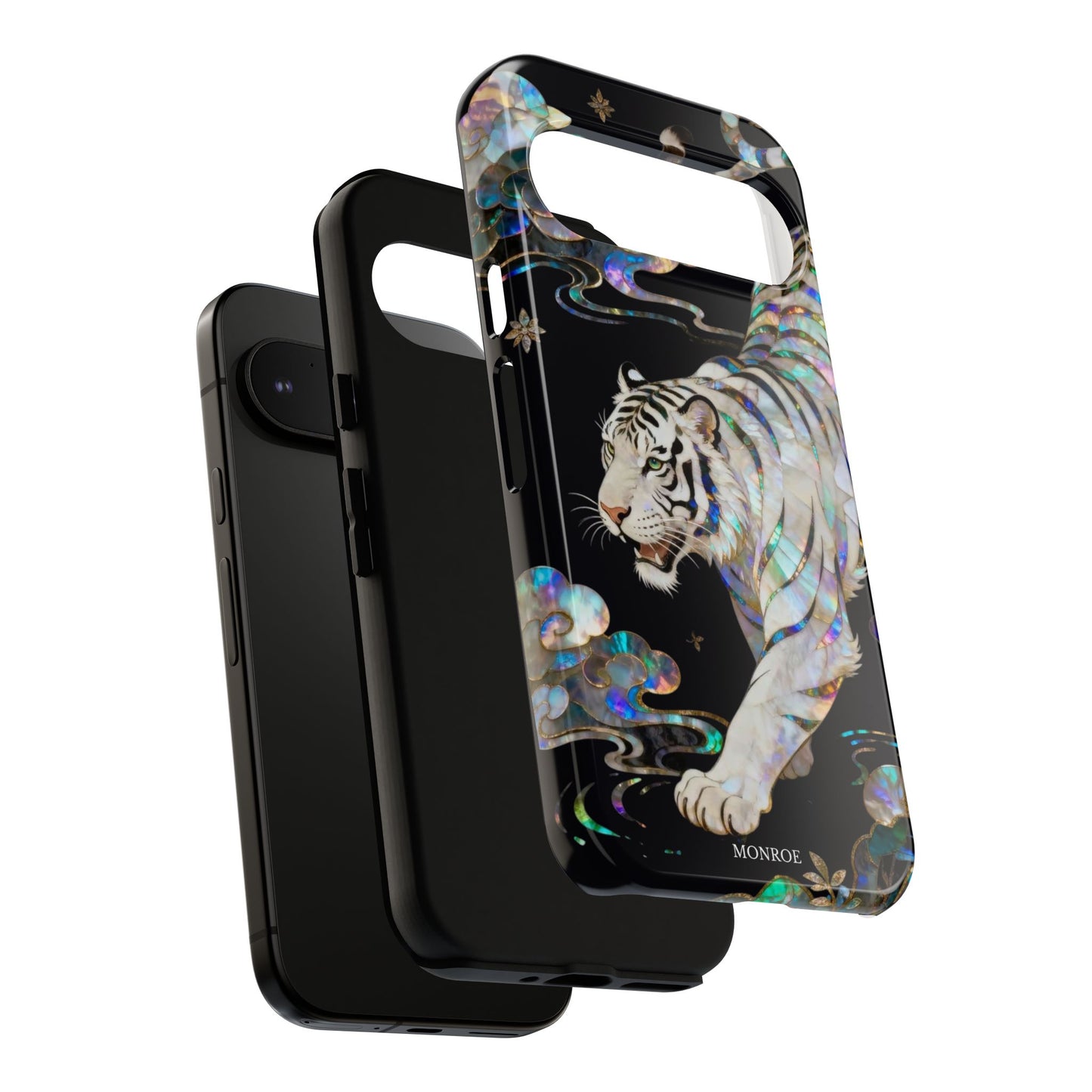Iridescent White Tiger Tough Case