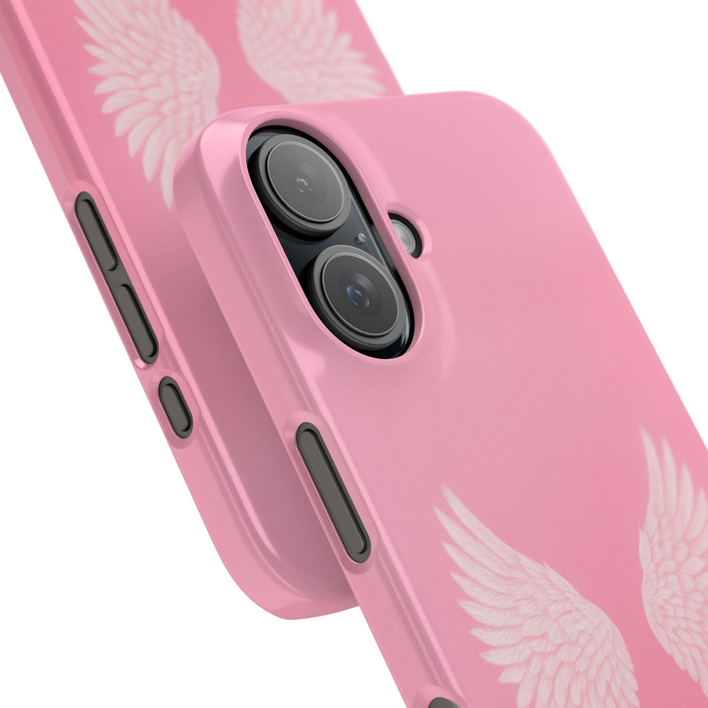 Pink Angel Wings Case