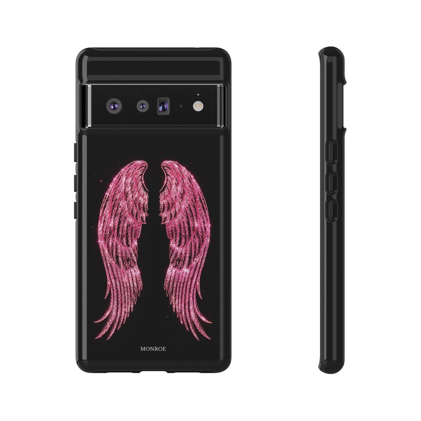 Pink Glitter Angel Tough Case