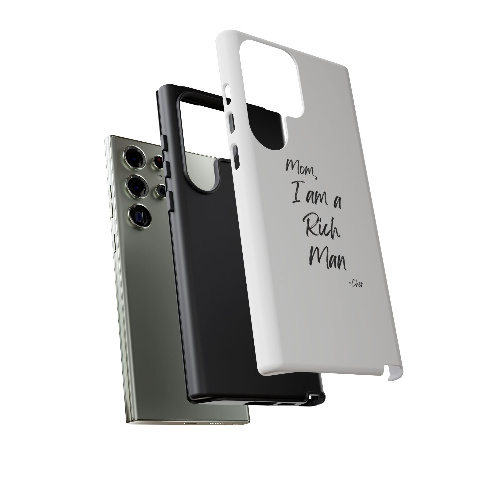 I Am a Rich Man Phone Case