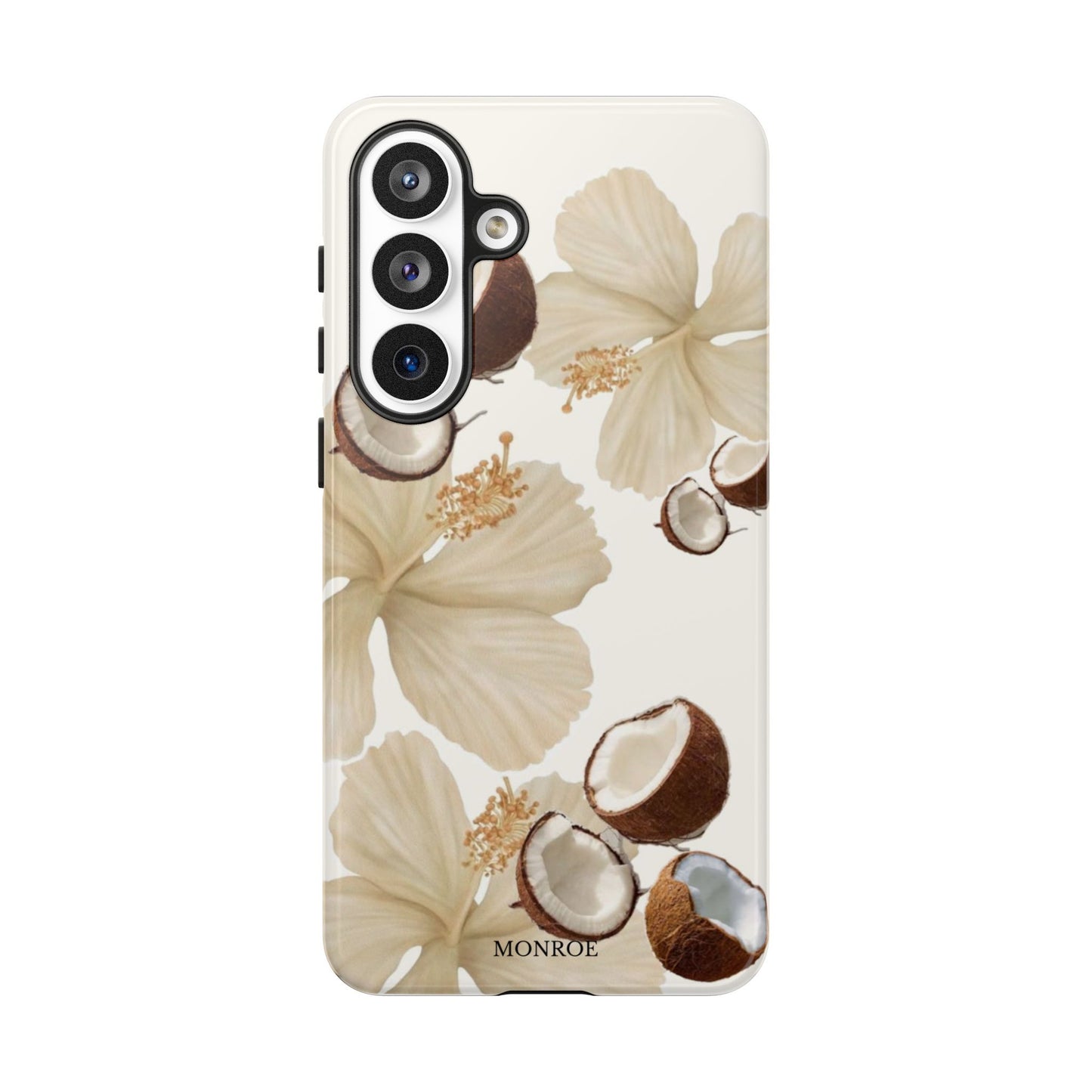 Tropical Coconut Floral Tough Case