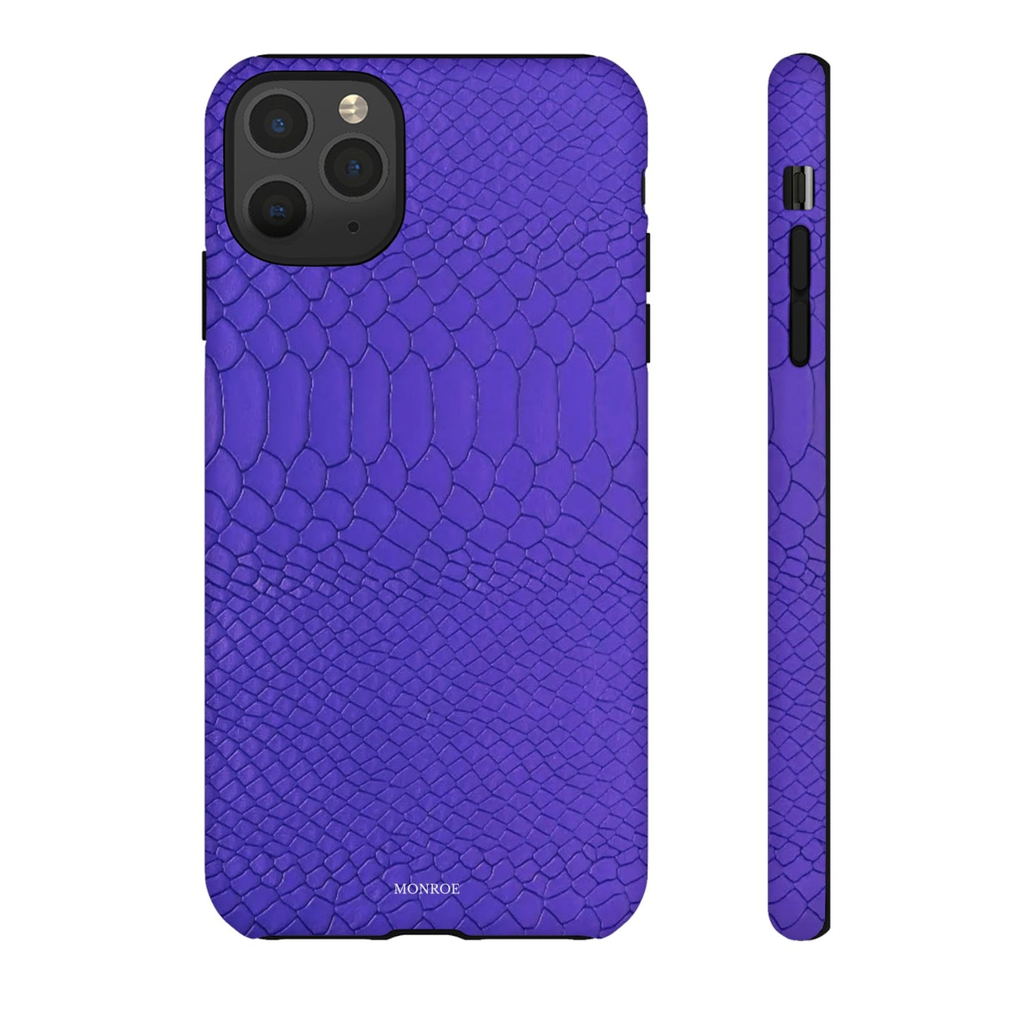Dark Purple Snake Tough Case