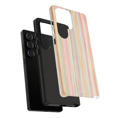 Pastel Watercolor Stripe Tough Case