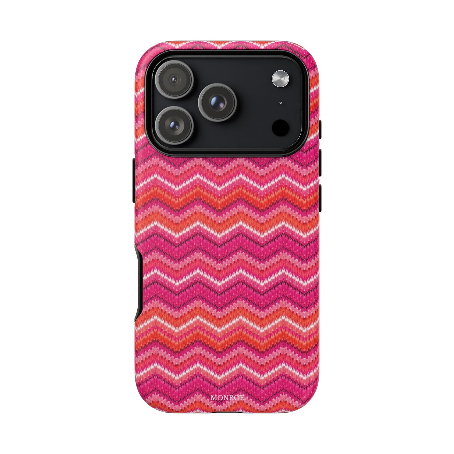 Pink Zigzag Tough Case
