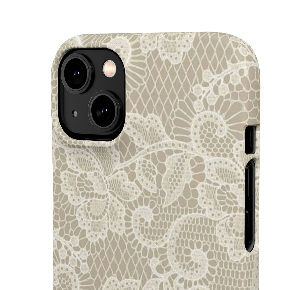 Vintage Beige Lace Case