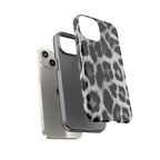 B&W Leopard Phone Case