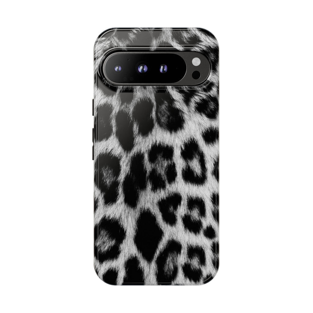 B&W Leopard Phone Case
