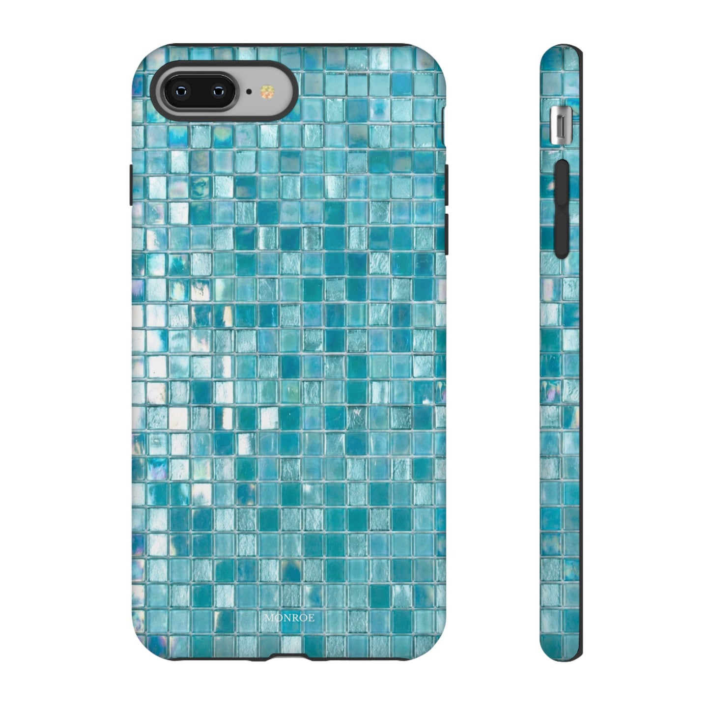 Hot Blue Mosaic Tile Tough Case