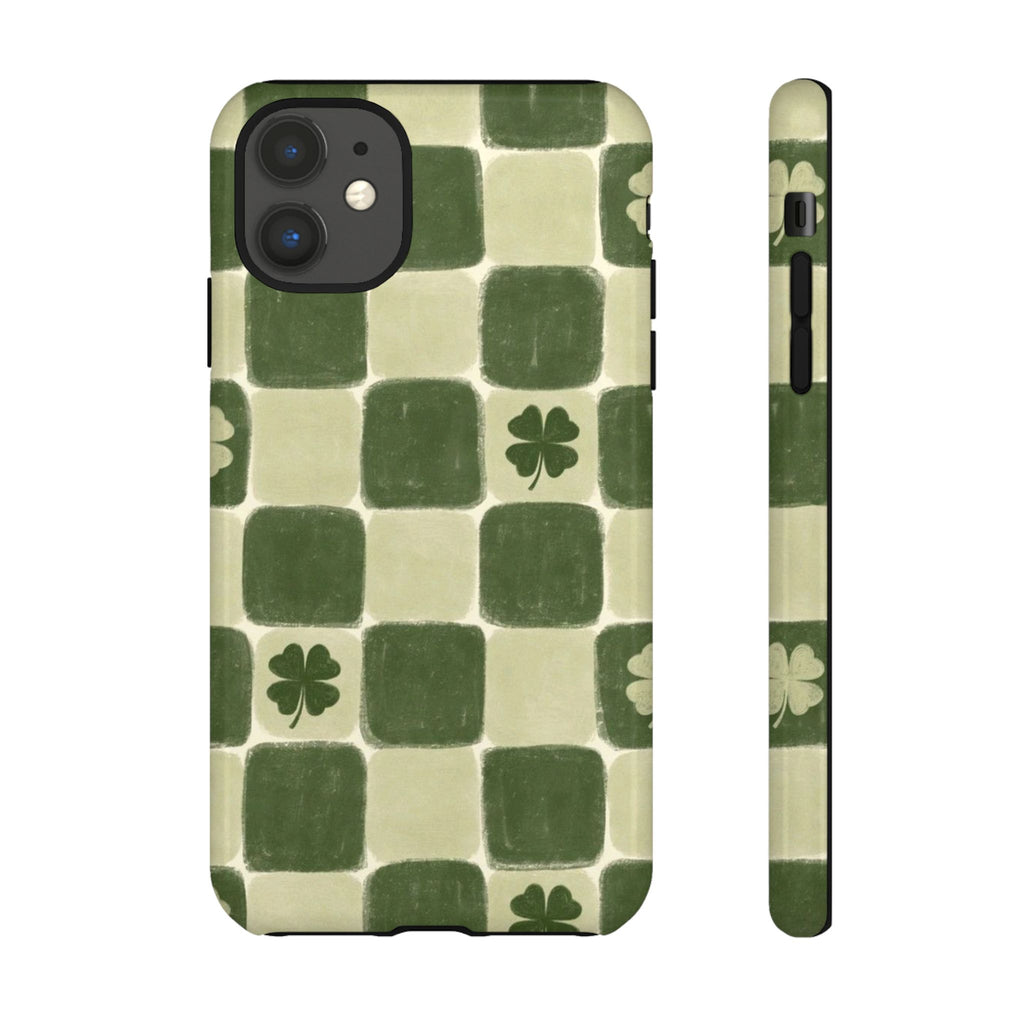 Clover Checker Tough Phone Case