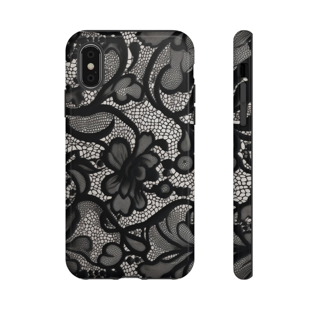 Black Lace Phone Case