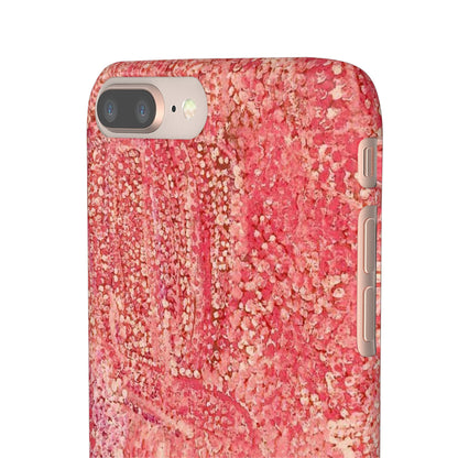 Pink Coral Texture Case