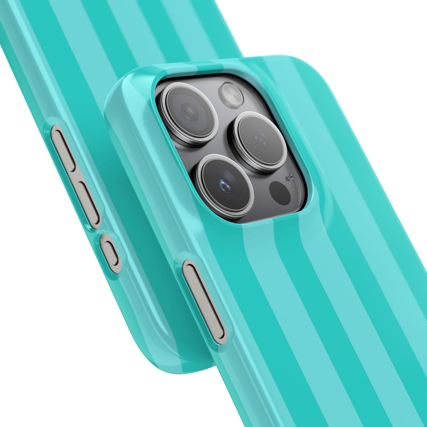Striped Aqua Case