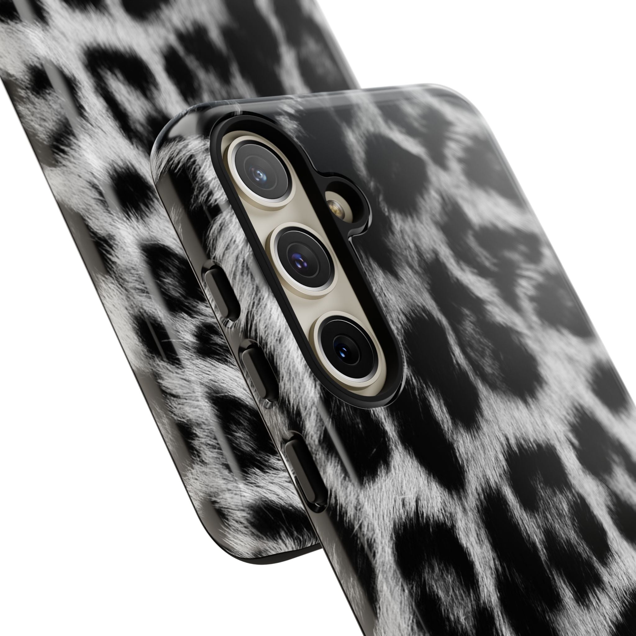 B&W Leopard Phone Case