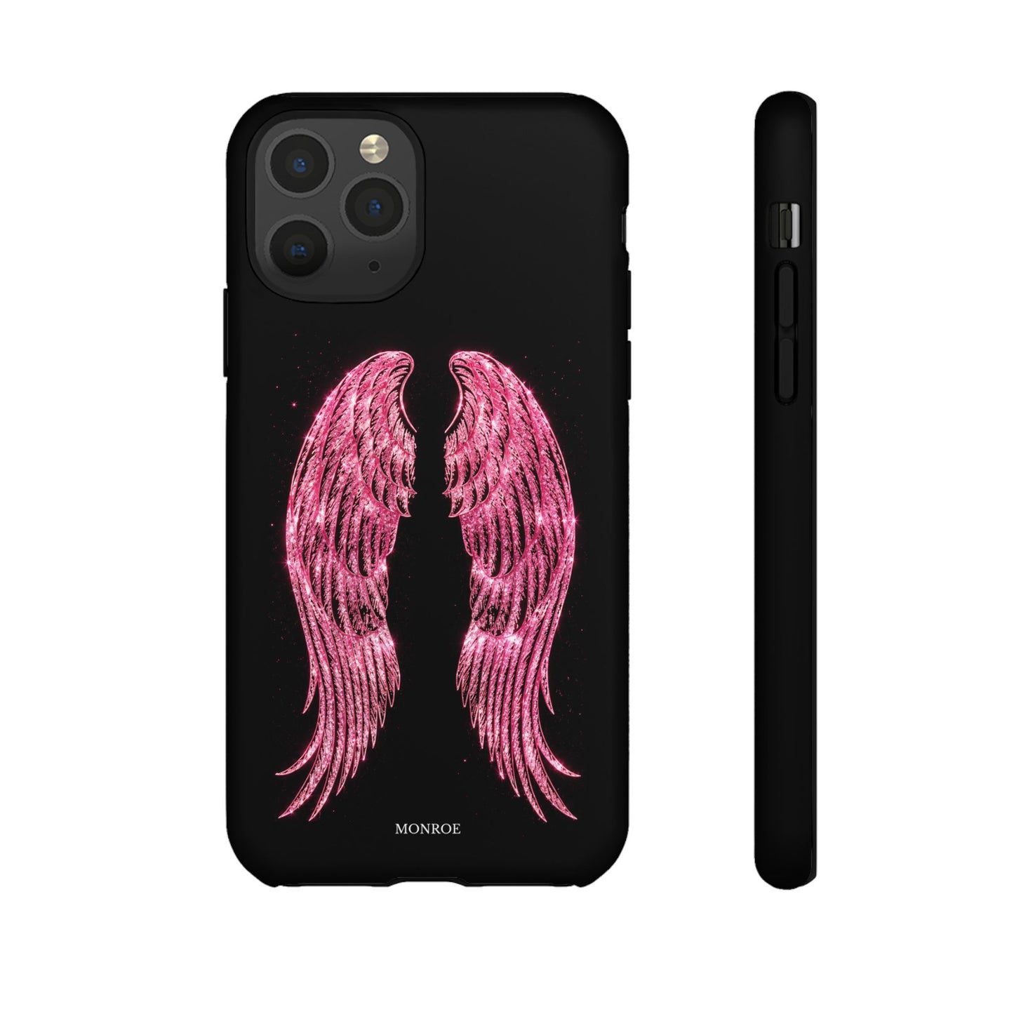 Pink Glitter Angel Tough Case