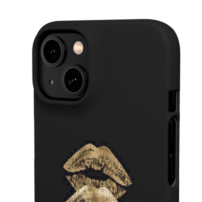 Gold Kiss Stack Case