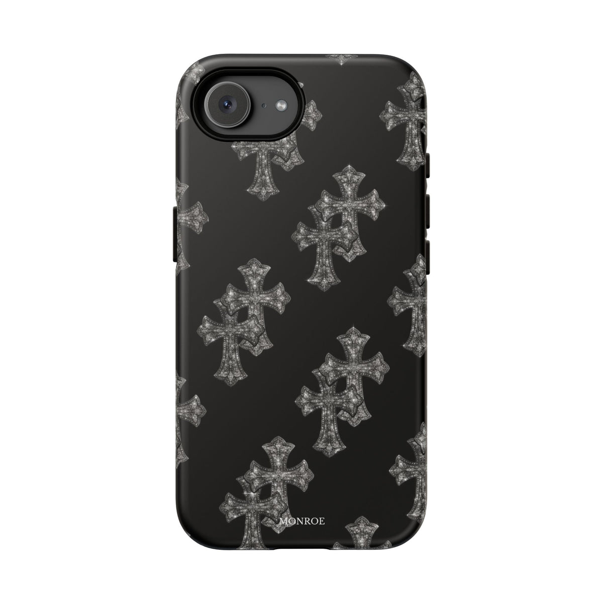 Black Crystal Cross Tough Case