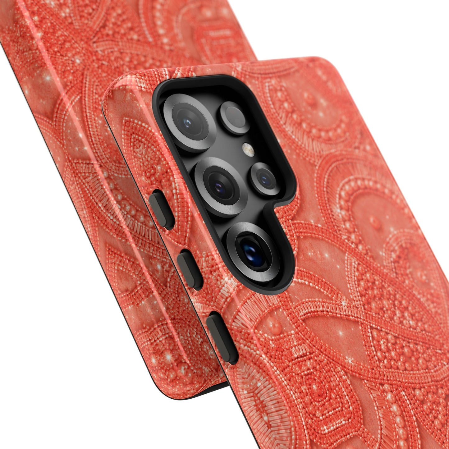 Coral Lace Tough Case
