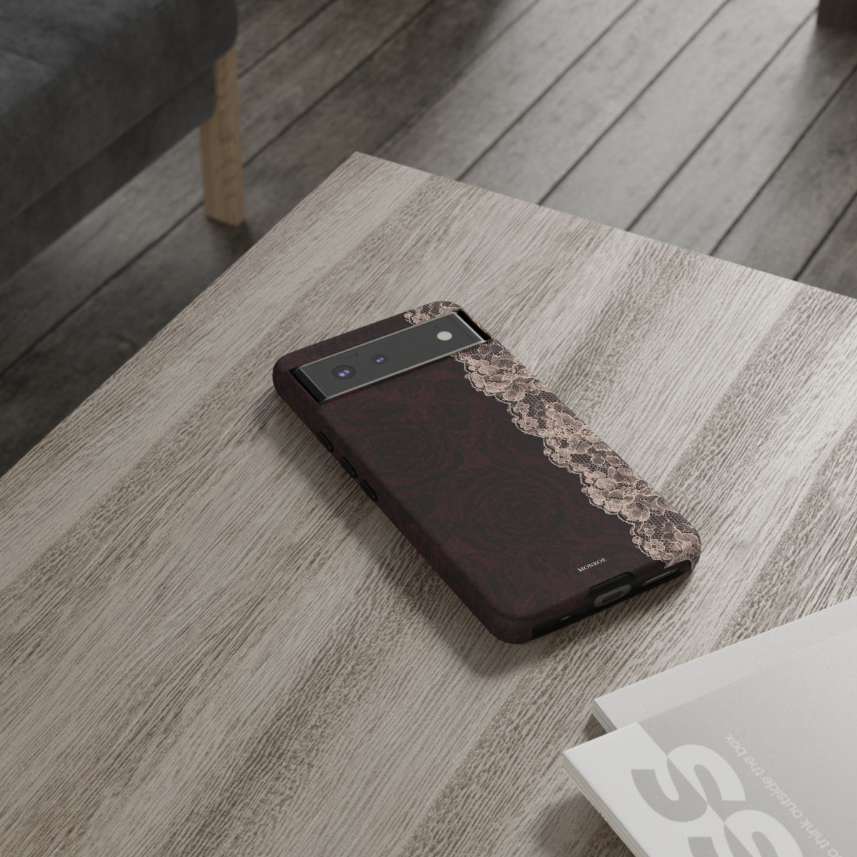Burgundy Rose Tough Case