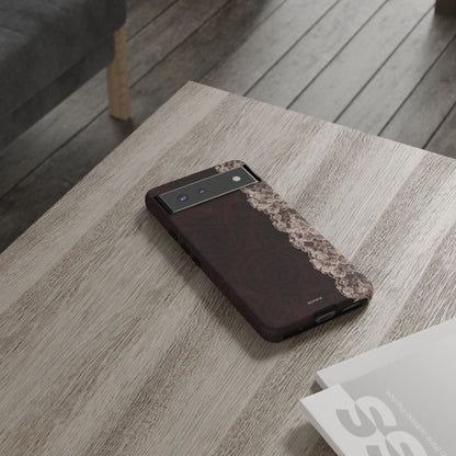 Burgundy Rose Tough Case