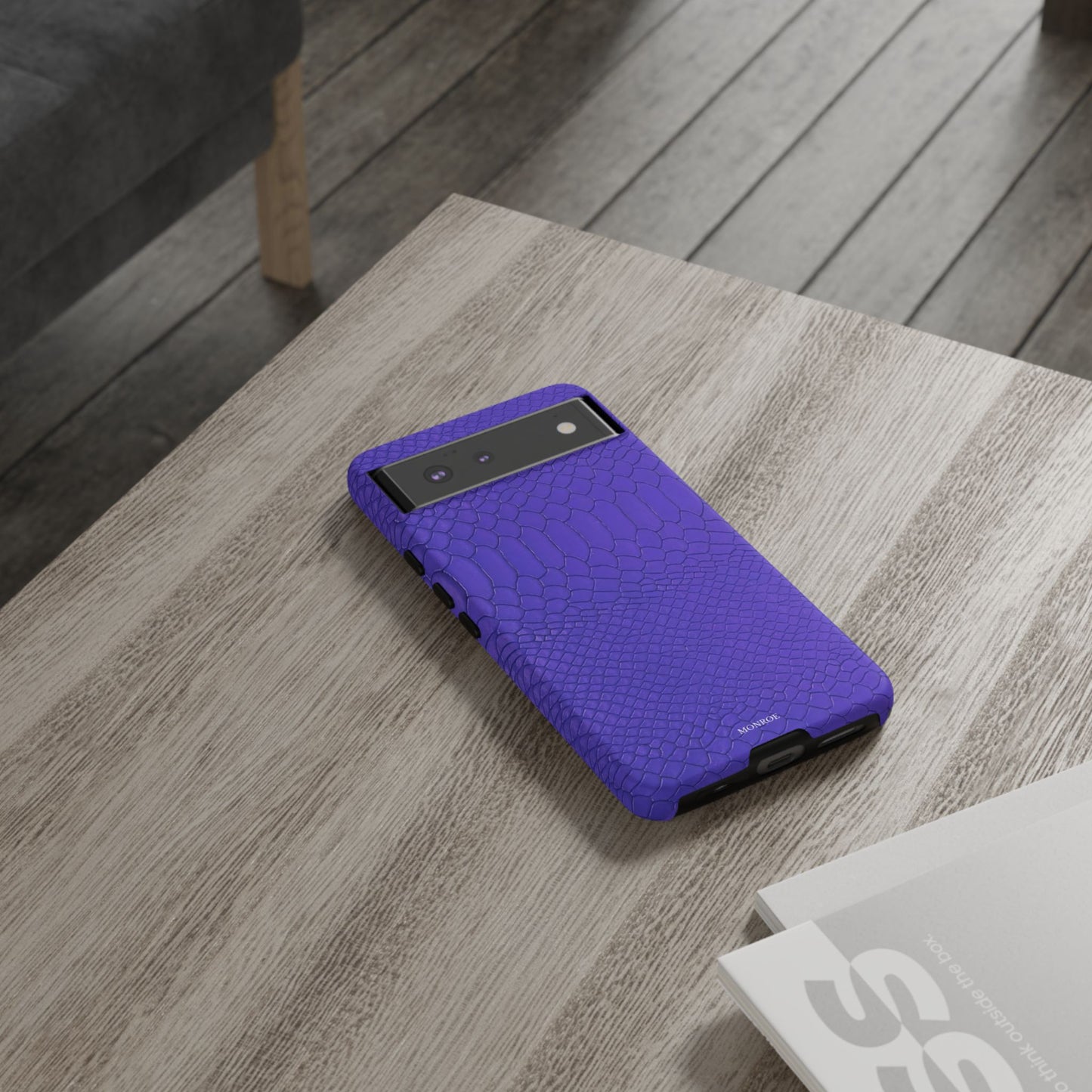 Dark Purple Snake Tough Case