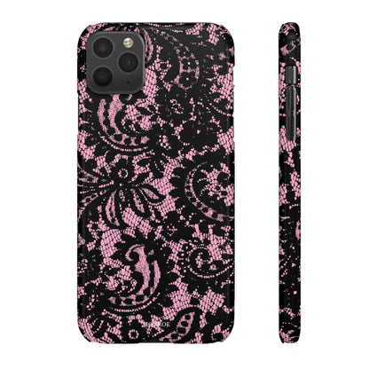 Pink Lace Pattern Case