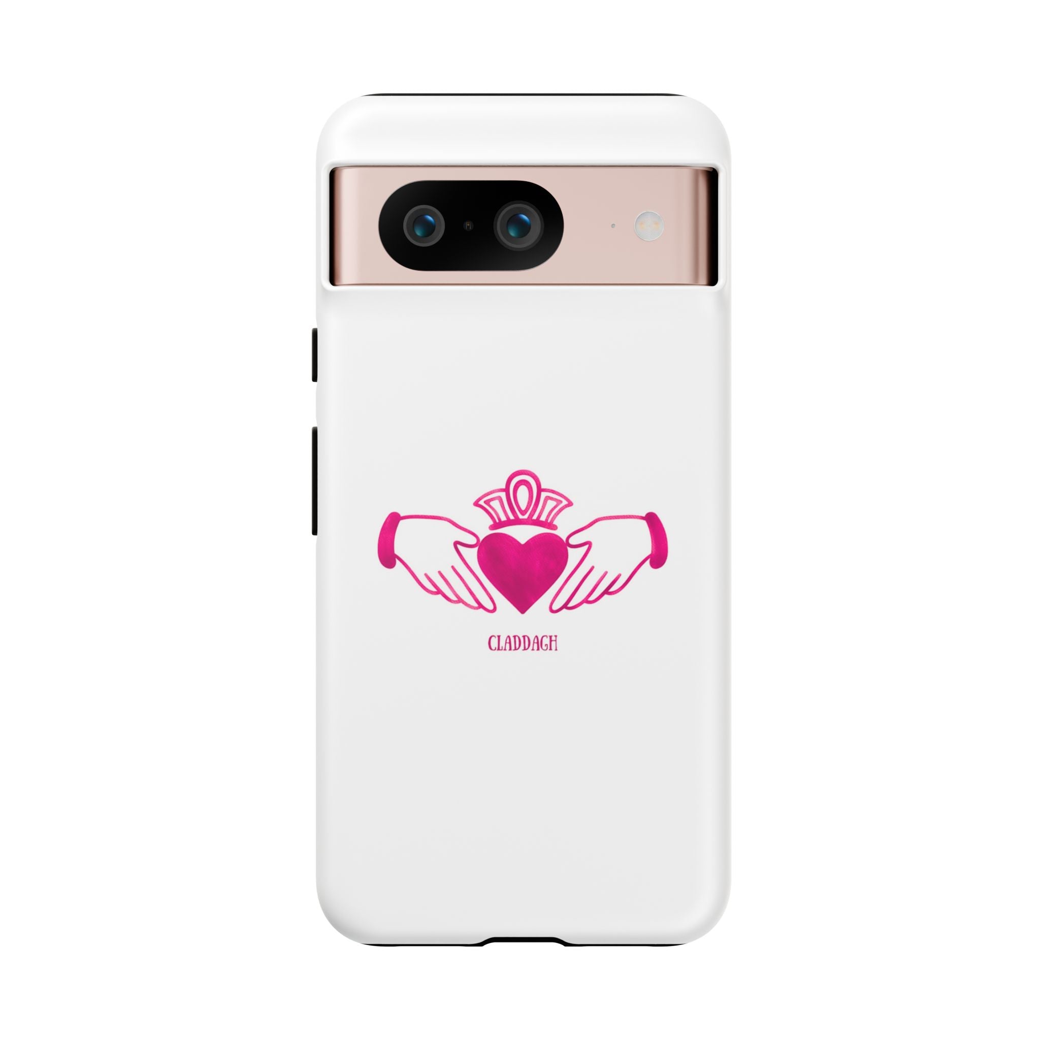 Pink Irish Claddagh Symbol Tough Phone Case