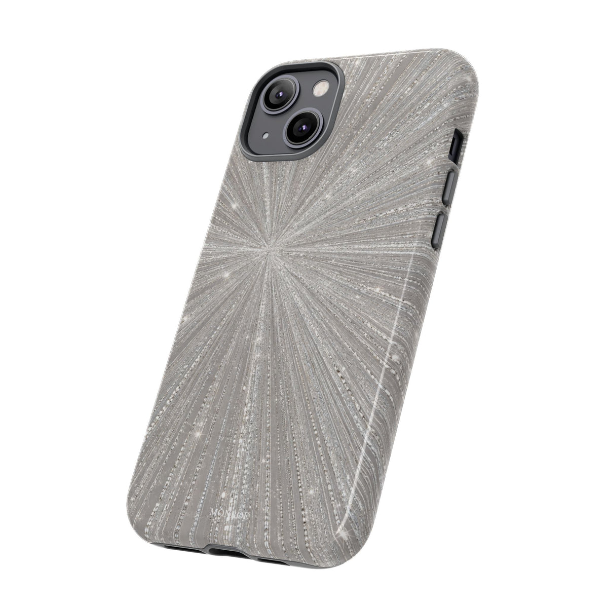 Sparkling Silver Burst Tough Case