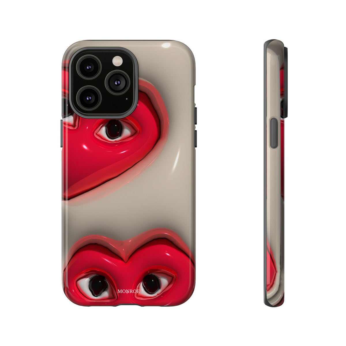 Red Heart Eyes Tough Case